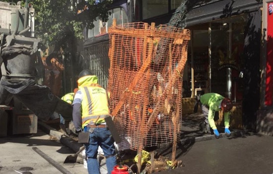 Sparkle sidewalks and pedestrian bridges: An Upper Haight construction update