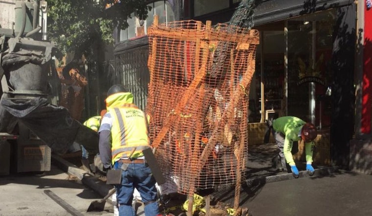 Sparkle sidewalks and pedestrian bridges: An Upper Haight construction update