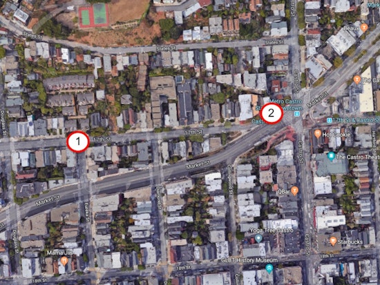 Within Minutes, Robbers Strike Neighboring Castro Businesses