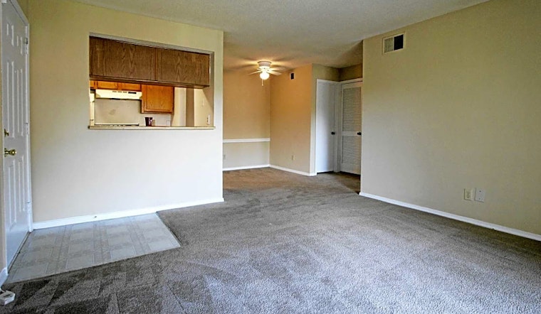 What apartments will $700 rent you in Hickory Ridge, this month?