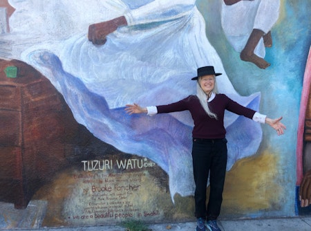 Restored Bayview mural Tuzuri Watu unveiled, following community effort to save it