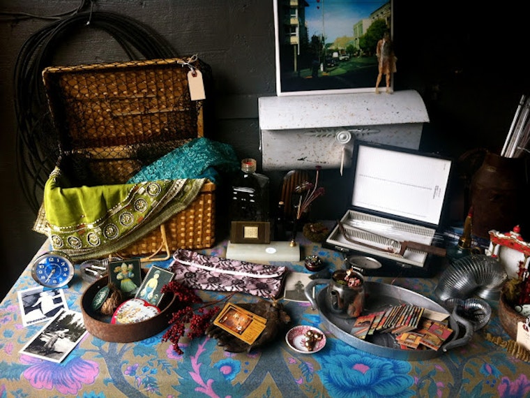Ornament & Oddity: A Pop-Up Art Shop in a Garage