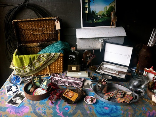 Ornament & Oddity: A Pop-Up Art Shop in a Garage