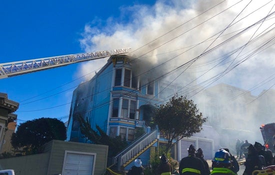 2-Alarm Fire Guts Alleged Castro Drug House