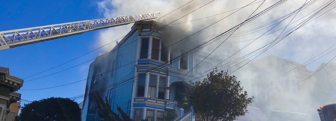 2-Alarm Fire Guts Alleged Castro Drug House
