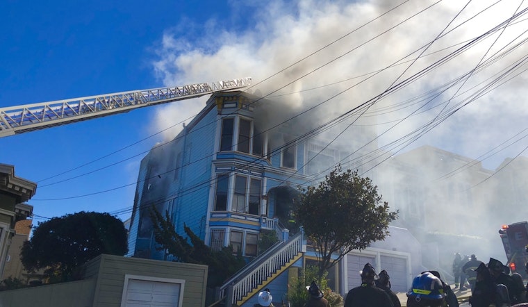 2-Alarm Fire Guts Alleged Castro Drug House