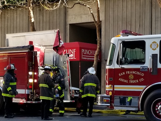 1-Alarm Fire At 'Punch Line' Comedy Club