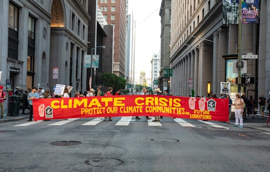 Climate activists shut down multiple Financial District blocks in call to action