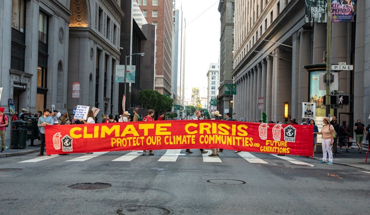 Climate activists shut down multiple Financial District blocks in call to action