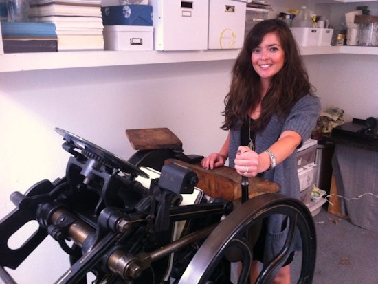 The Story of Lilikoi Design and Its 123 Year Old Letterpress