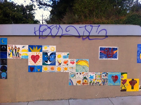 Recent Graffiti On Buchanan