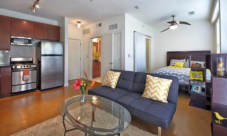 What apartments will $1,800 rent you in South River City, this month?