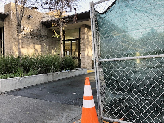 Castro Library Closes Parking Lot For Construction Until May