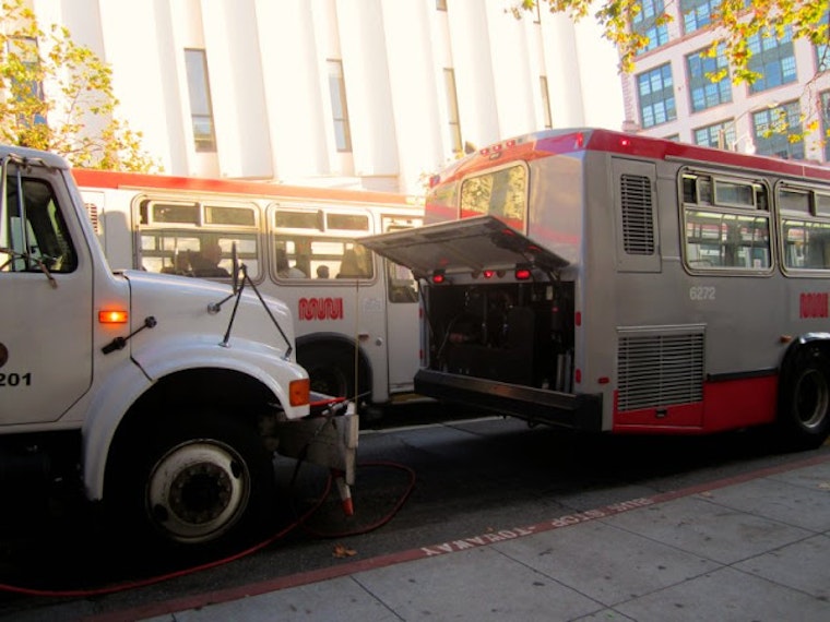 Slight Muni Change on Page Street