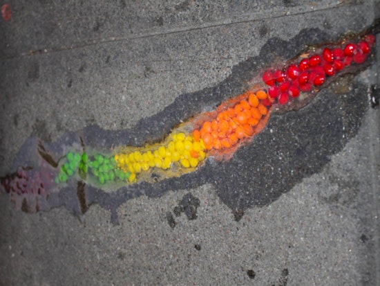 Tenderloin Artist Fills Potholes With Color, Memories