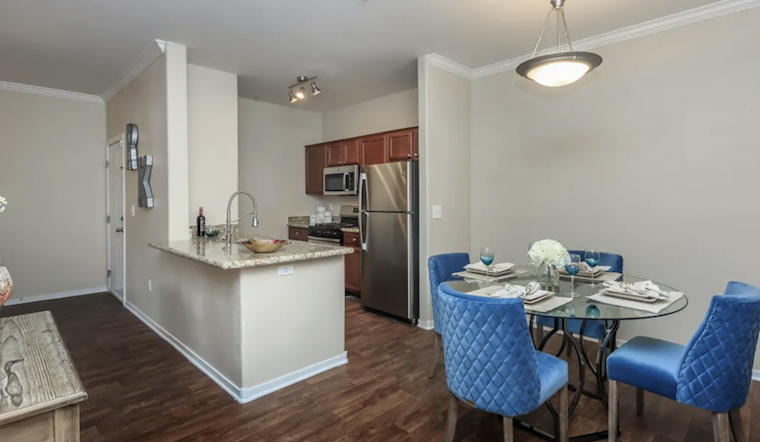 What apartments will $1,600 rent you in Kyle Canyon, this month?