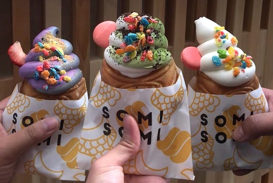 Find Ice Cream & Taiyaki At Northridge's New 'Somi Somi'