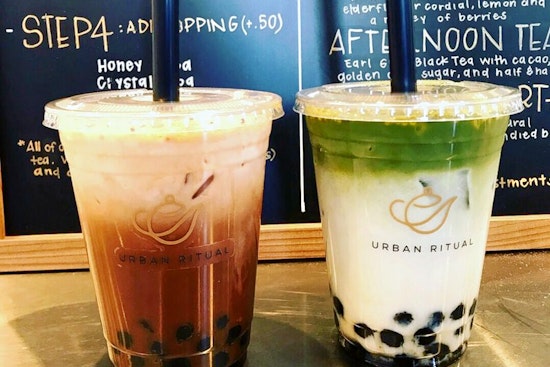 Milk Tea Café 'Urban Ritual' Pops Up In Design District
