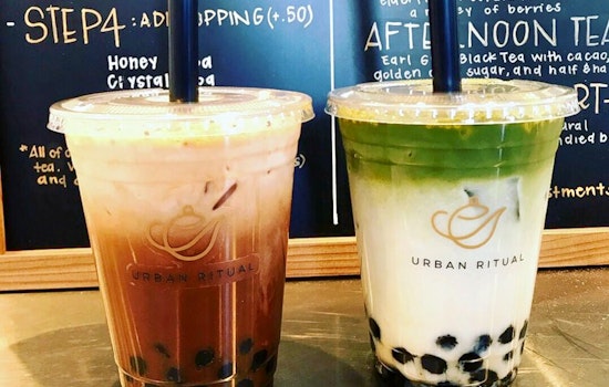 Milk Tea Café 'Urban Ritual' Pops Up In Design District