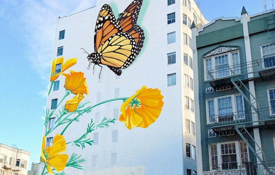 Massive mural planned for Tenderloin aims to make Monarch butterflies "impossible to ignore"