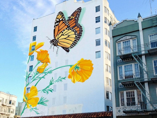 Massive mural planned for Tenderloin aims to make Monarch butterflies "impossible to ignore"