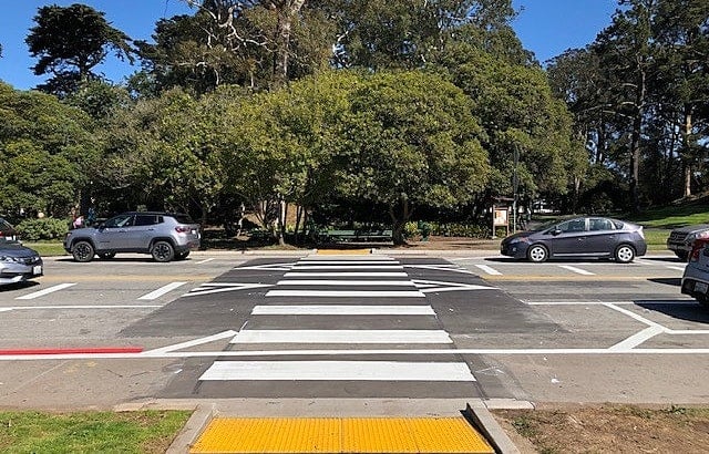 Pedestrian & cyclist safety upgrades debut in Golden Gate Park