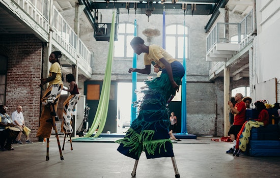 Oakland Circus Students Performing Caribbean-Inspired Talent Showcase