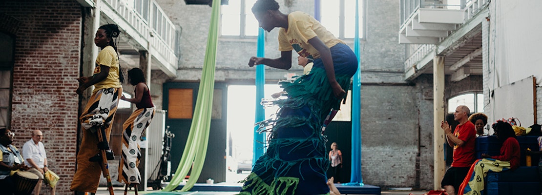 Oakland Circus Students Performing Caribbean-Inspired Talent Showcase
