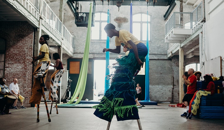 Oakland Circus Students Performing Caribbean-Inspired Talent Showcase
