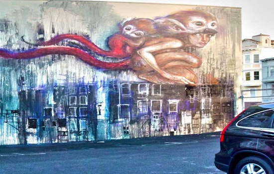 Huge New Mural Appears at Flax