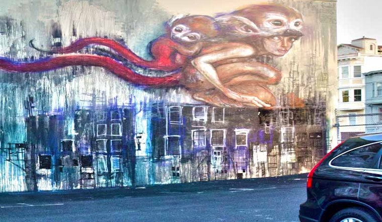 Huge New Mural Appears at Flax