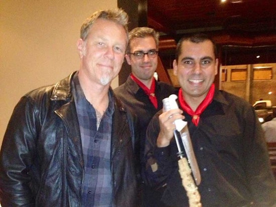 Metallica Frontman Visits Espetus Churrascaria