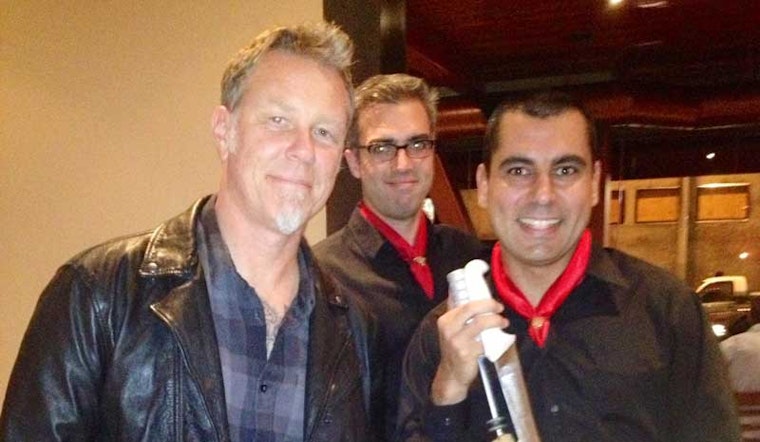 Metallica Frontman Visits Espetus Churrascaria