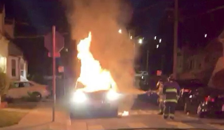 Trio of early-morning car arsons occur in Castro, Crocker-Amazon