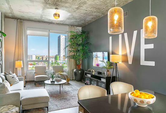 What apartments will $1,400 rent you in Central City, this month?