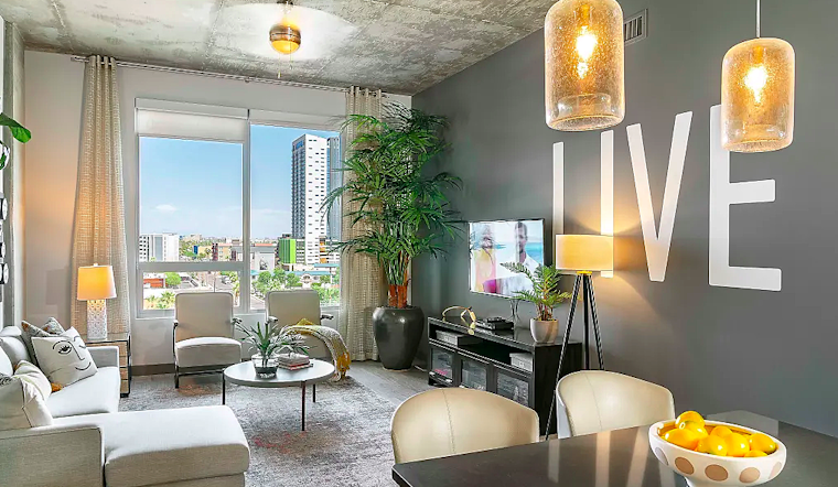 What apartments will $1,400 rent you in Central City, this month?