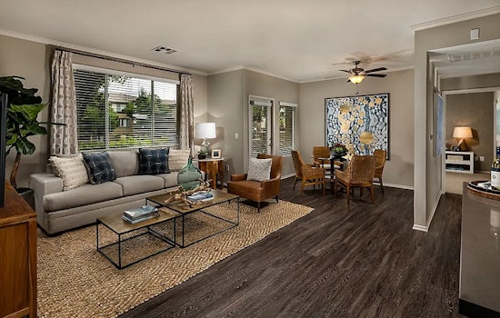 What apartments will $1,800 rent you in Canyon Crest, this month?