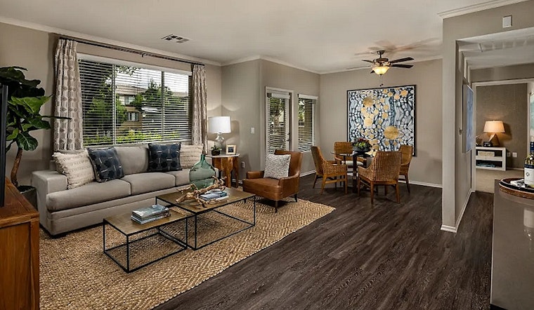 What apartments will $1,800 rent you in Canyon Crest, this month?