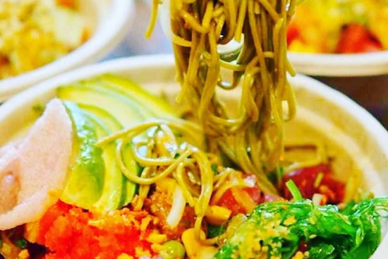 'Icey Poki' Brings Poke & Rolled Ice Cream To Evergreen