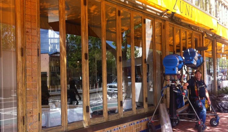 HBO Show Filming at Zuni Cafe, Like, Right Now