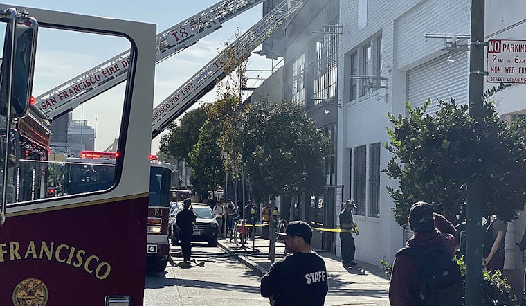 Sightglass Coffee at 7th & Folsom survives a.m. brush with fire