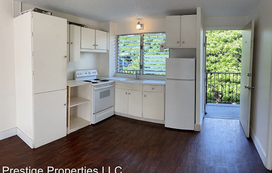 What apartments will $1,700 rent you in Makiki, today?