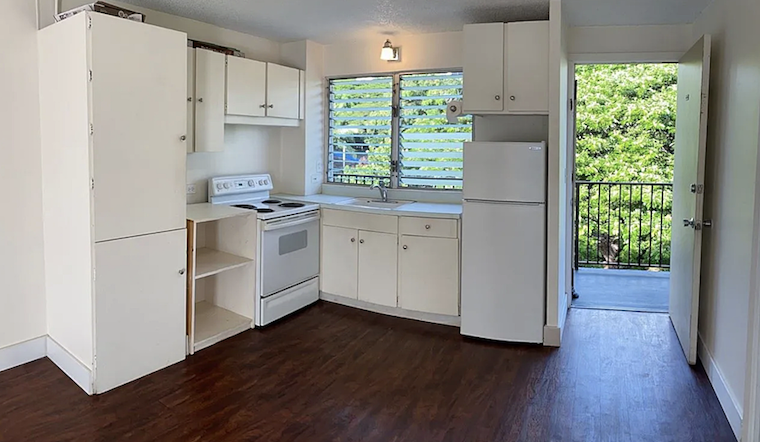 What apartments will $1,700 rent you in Makiki, today?
