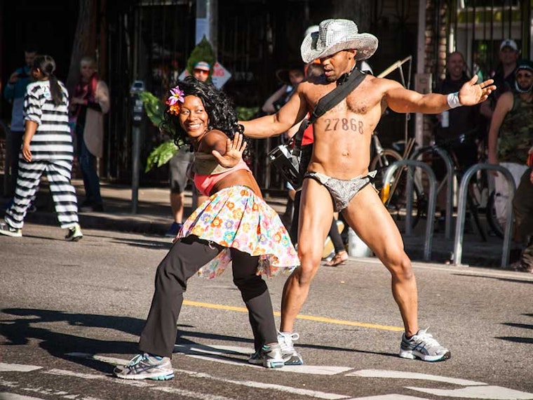 Scenes From Bay to Breakers in Hayes Valley