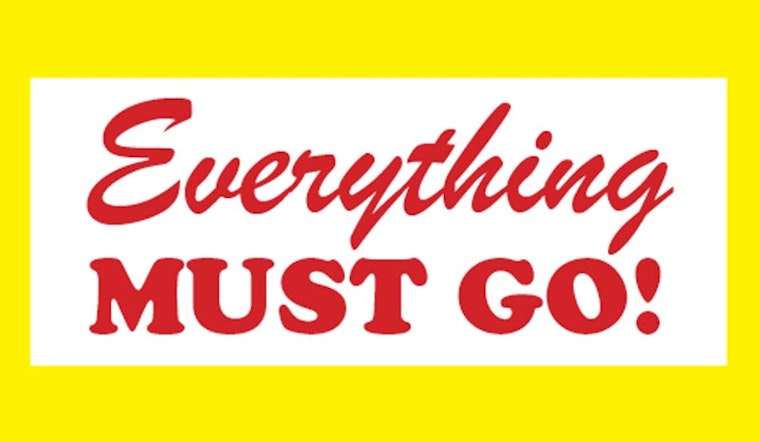 "Everything Must Go" Event at Proxy Saturday