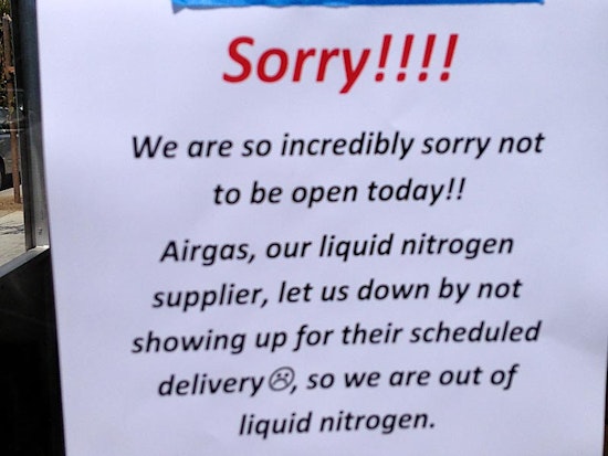A Rough Day to Run Out of Nitrogen