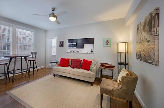 What apartments will $3,000 rent you in Eckington, this month?