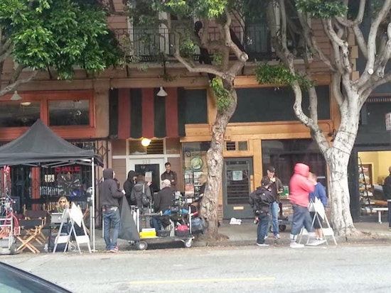 Commercial Filming on Hayes Street