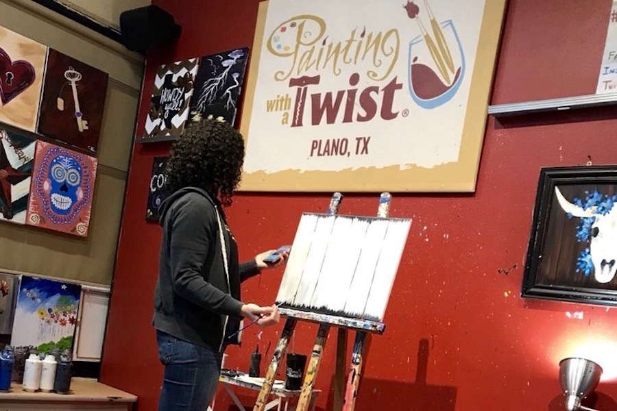 Express yourself at Plano s top 5 paint and sip studios