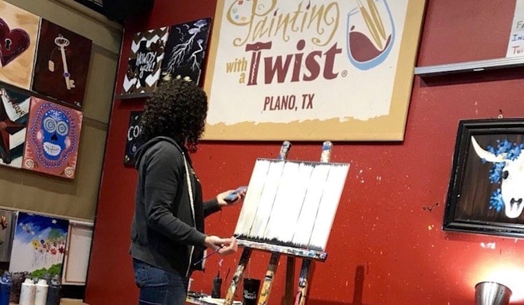 Express yourself at Plano's top 5 paint and sip studios